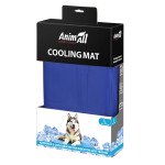 Охолоджуючий килимок AnimAll для котів та собак, колір синій, L 70x110 см