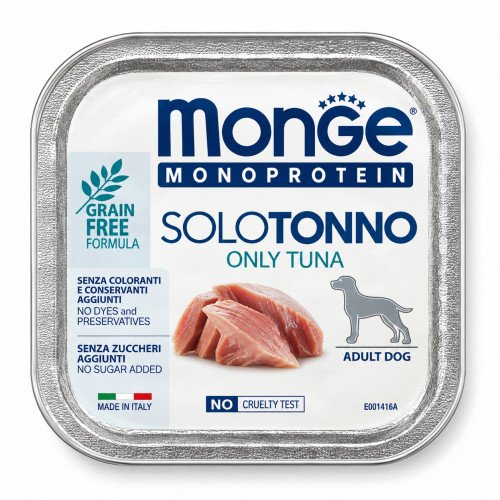 Monge Dog SOLO 100% тунець