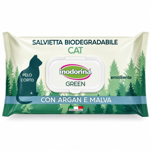 Inodorina Серветки для короткошертсних котів , 30 шт