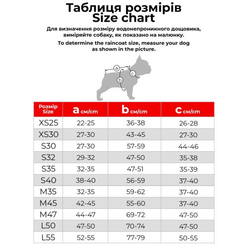 Дощовик для собак WAUDOG Clothes, водонепроникний, блакитний — 3